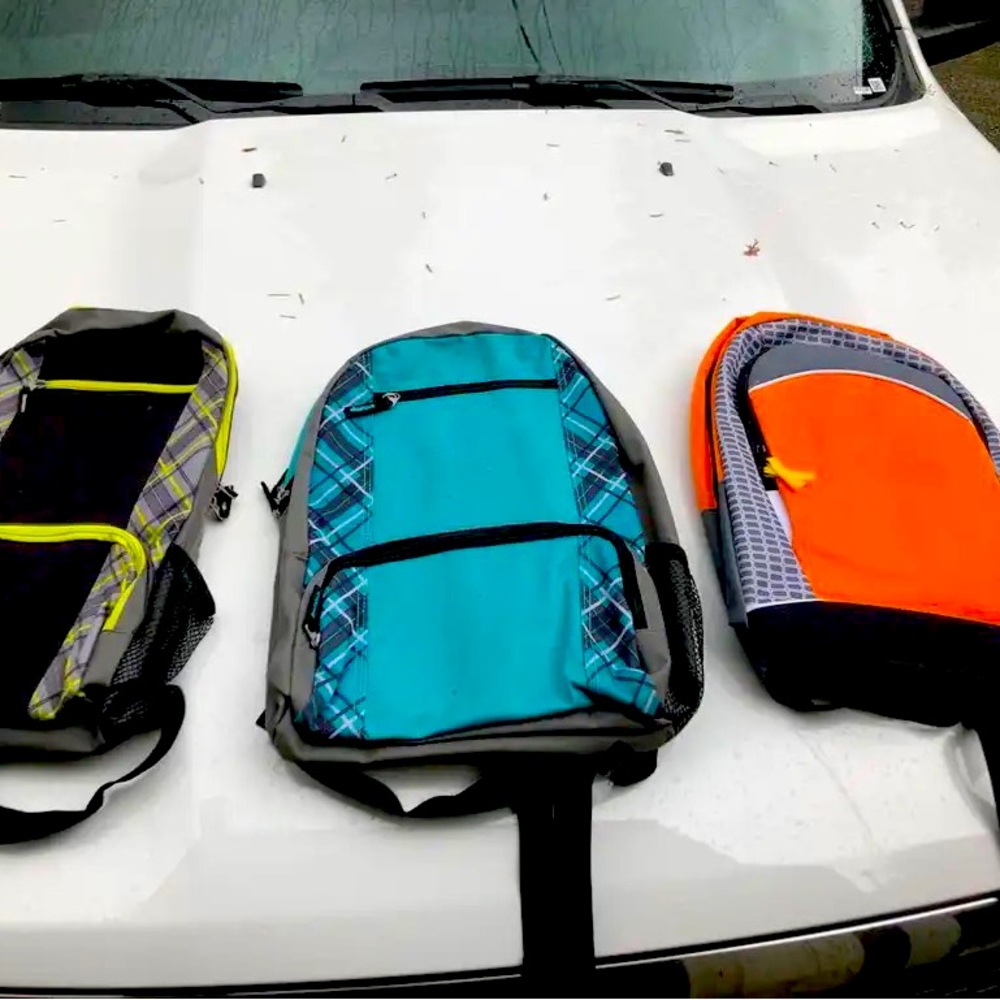 3 Kids outdoor backpacks for 8 dollars